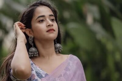 Bigg Boss Telugu Star Deepthi Sunaina Exudes Elegance In Purple Saree