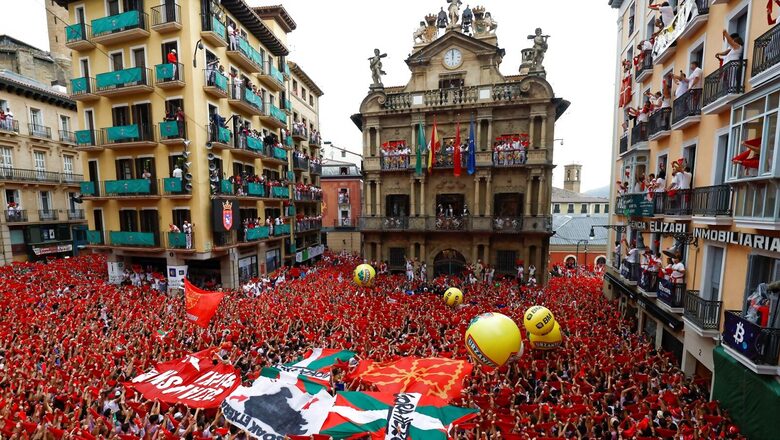 Spain's Pamplona Bull-Running Fiesta is back after two years