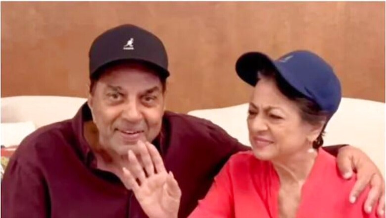 'Sitting With my Darling': Dharmendra Shares Adorable Video With Tanuja