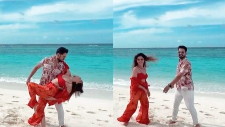 Rubina Dilaik Twirls Into Abhinav Shukla's Arms in This New Video From Maldives, Watch