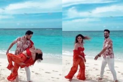 Rubina Dilaik Twirls Into Abhinav Shukla's Arms in This New Video From Maldives, Watch