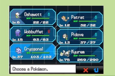 How to Level up Pokémon in Black/White