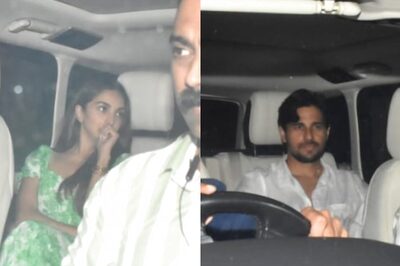 Kiara Advani Stuns in Green, Sidharth Malhotra Is Hot Munda in White at Amritpal Singh's Bash; Watch
