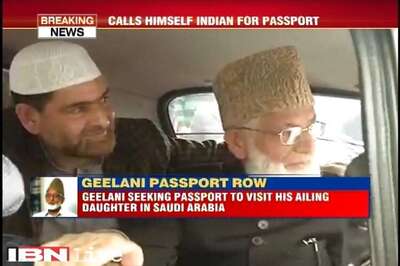 'Not Indian by birth', says Kashmiri separatist Syed Ali Shah Geelani after writing Indian in passport form