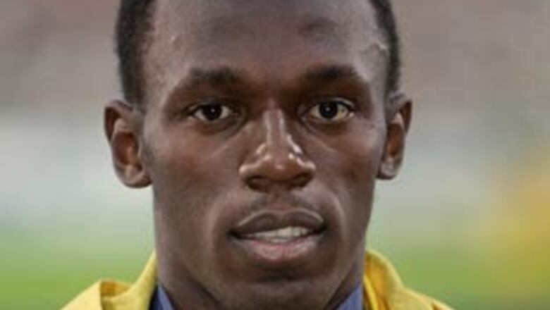 Bolt from the blue: Meet the world's fastest man