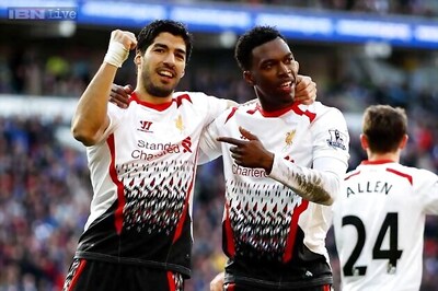 Luis Suarez scores hat-trick as Liverpool defeat Cardiff City 6-3