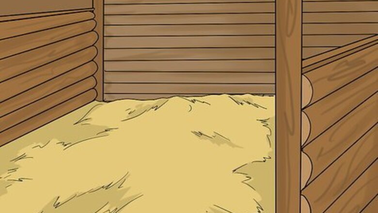 How to Muck out a Stall With Shavings