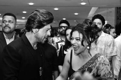 Shah Rukh Khan, Kajol Reunite In Public After Many Years; Photo From The Archies Premiere Goes Viral