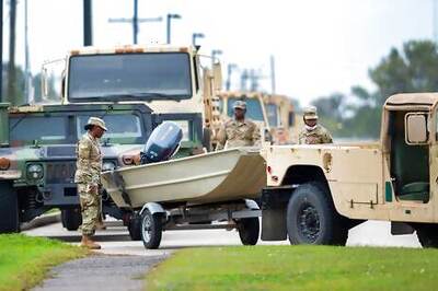 The Latest: Zeta Just Shy Of Reaching Category 3 Status