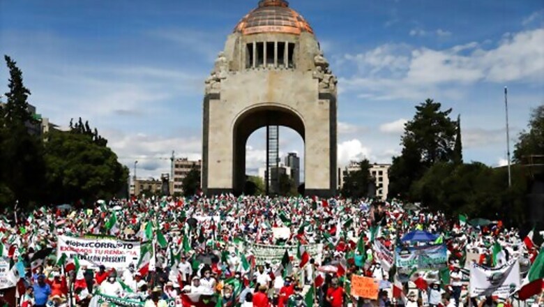 Mexico's 'telfon' Presidency Loses Some Sheen But Survives