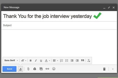 How to Write an Interview Thank You Note