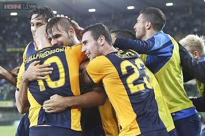 Verona beat Cagliari to move provisionally 4th in Serie A
