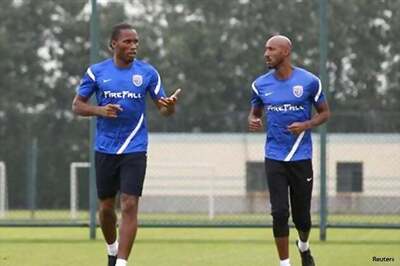 Drogba, Anelka future at Shanghai in doubt