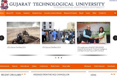 GTU Winter Session 2017 Exam Results Declared at gtu.ac.in, Check Now