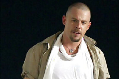 Designer McQueen hanged himself in wardrobe: probe