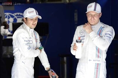 Valtteri Bottas and Felipe Massa staying at Williams in 2015