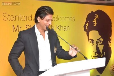 Shah Rukh Khan meets Stanford University students in Mumbai