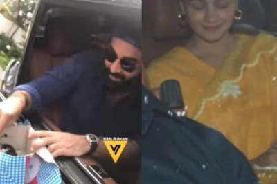 Ranbir Kapoor Gets Mobbed By Fans As He Heads Out With Alia Bhatt On His Birthday; Video Goes Viral