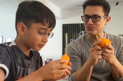 These Pics of Aamir Khan and Son Azad Enjoying Delicious Mangoes Will Totally Make You Drool