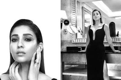 Nayanthara In Black Gauri And Anamika Gown Is Oh-So-Sexy; See Pics