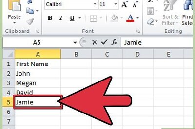 How to Alphabetize Cells in Excel