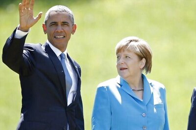 Obama, Merkel discuss Syrian refugee crisis
