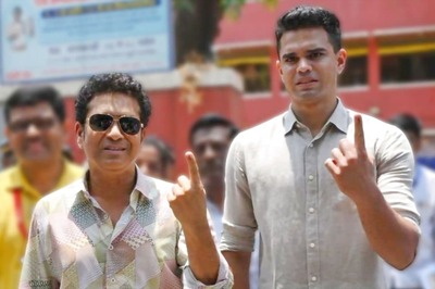 Sachin Tendulkar and His Son Arjun Tendulkar Cast Votes in 5th Phase of 2024 Lok Sabha Elections