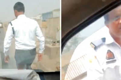 Caught On Camera: UP Traffic Police Officer Slaps Driver For Honking