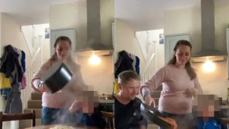 Mother Serves ‘Messy Dinner’ By Tipping Food On Table, Raises Debate On Internet