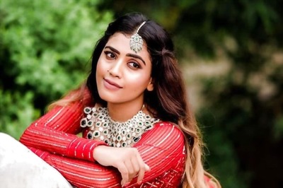 Kannada Actress Sara Annaiah Looks Ravishing In A Red Lehenga; Check Out Her Pics