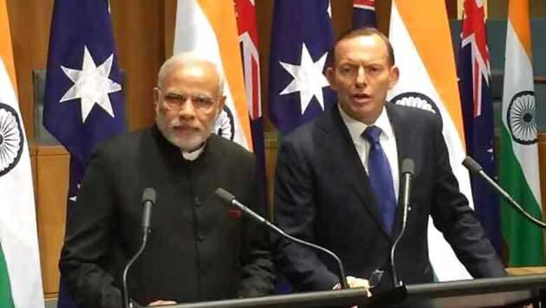 Modi arrives in Melbourne on the final leg of Australia tour