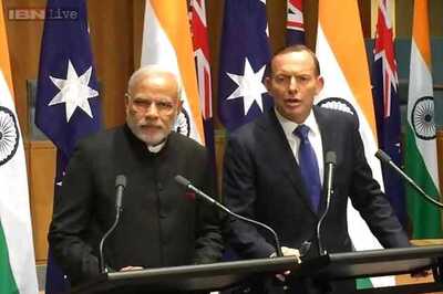 Modi arrives in Melbourne on the final leg of Australia tour