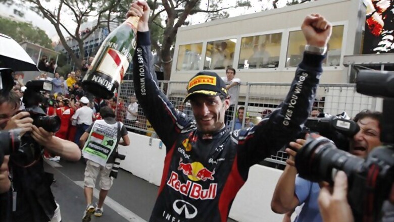 Red Bull's Webber wins Monaco GP