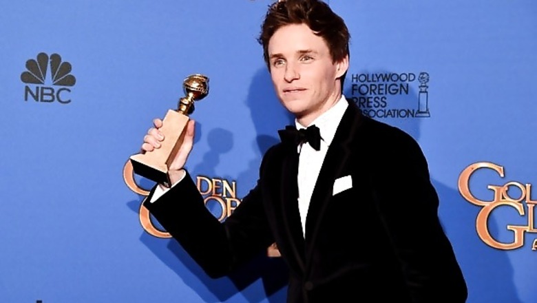 Eddie Redmayne wins the Golden Globe for best actor in a drama for 'The Theory of Everything'
