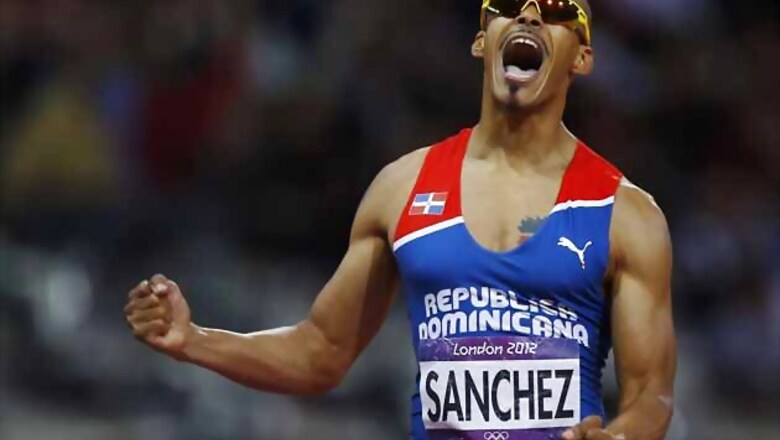 London 2012 hurdles: Sanchez wins 400m gold