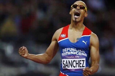 London 2012 hurdles: Sanchez wins 400m gold