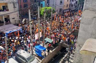 People Celebrate Hanuman Jayanti Peacefully as Heavy Security Deployed