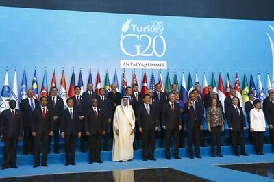 G20: Modi, other world leaders hold minute of silence