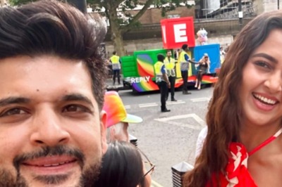 More Pictures From Tejasswi Prakash, Karan Kundrra’s London Diaries