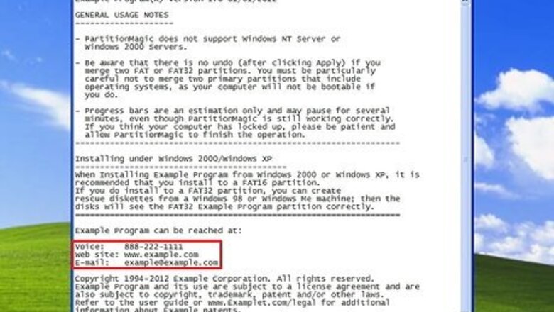 How to Write a Read Me