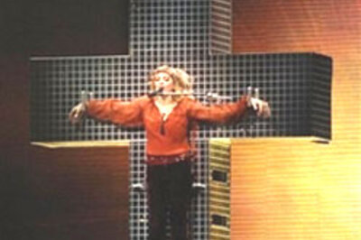 Madonna's crucifixion hurts church