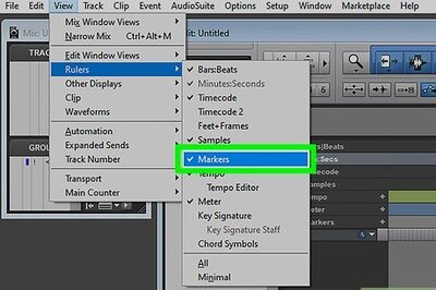 How to Add a Marker in Pro Tools