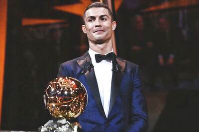 Cristiano Ronaldo Wins Fifth Ballon d'Or to Equal Lionel Messi's Record