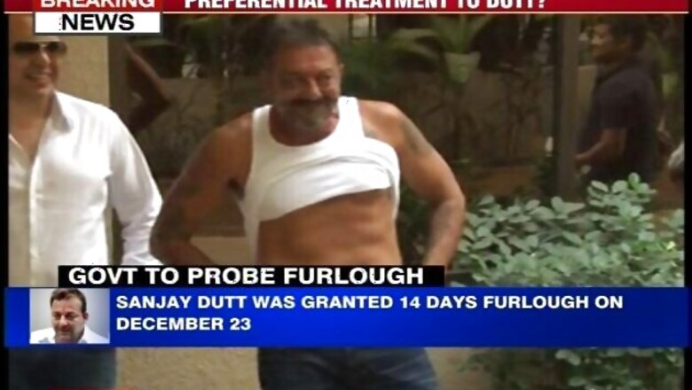 Setback to Sanjay Dutt, Maharashtra government orders probe into repeated furloughs