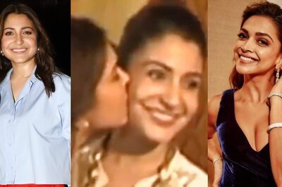 Anushka Sharma Looks Surprised as Deepika Padukone Kisses Her in Viral Video, Asks 'What Are...'