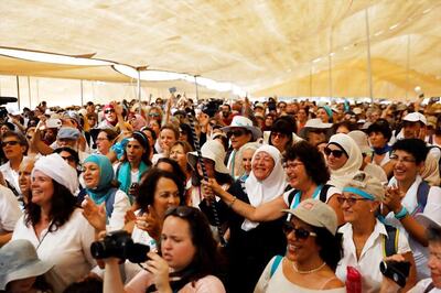 Women March Through Desert for Israeli-Palestinian Peace