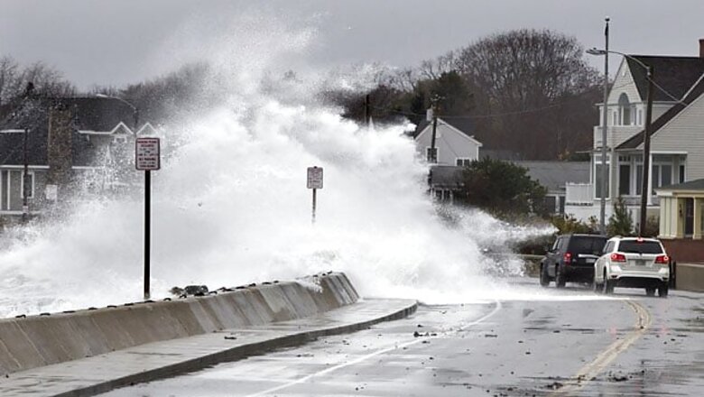 Superstorm Sandy slams into New Jersey coast of the US