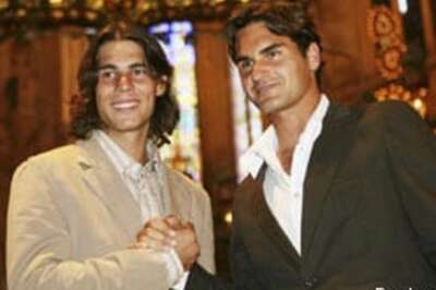 Federer, Nadal play exhibition match