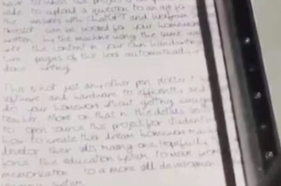 From Typing To Writing, Machine That Mimics Human Handwriting Viral