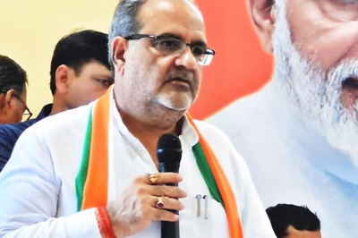 Newly-appointed UP BJP Chief Bhupendra Chaudhary Meets Yogi Adityanath